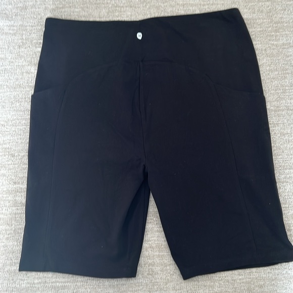 RBX Cotton Spandex Black Biker Shorts SizeXL. NWT. - Picture 2 of 9